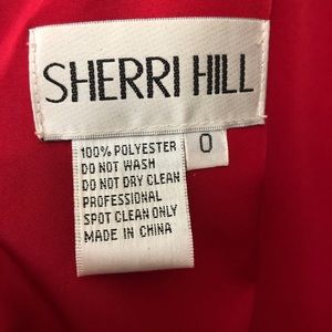 Sherri Hill Red Prom Dress